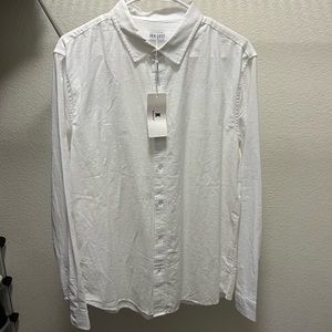 White Linen Shirt - Great for the beach!!